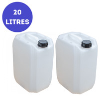 2 x 20L Water Container Heavy