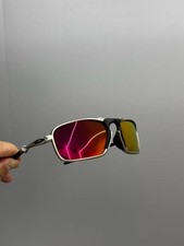 Oakley X-metal Badman OO6020 Polarized Sunglasses Red