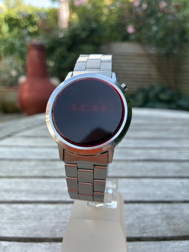 Vintage led watch gents - watch,, gents,