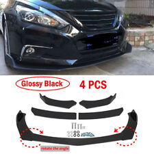 Front Bumper Lip body kit Spoiler Splitter FOR FORD TRANSIT CUSTOM 2018-2020