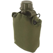British Army Style Military Patrol Water Bottle Canteen Camo Camping Hiking