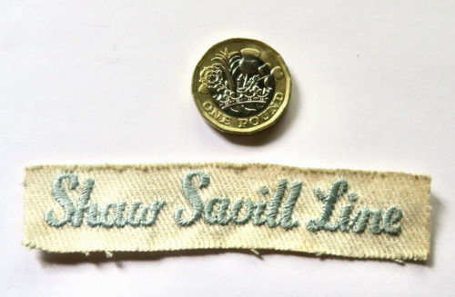 Shaw savill line vintage - shaw,