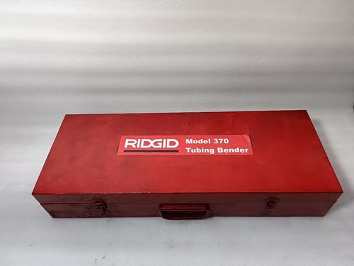 Ridgid tubing bender 370 pipe - tubing,
