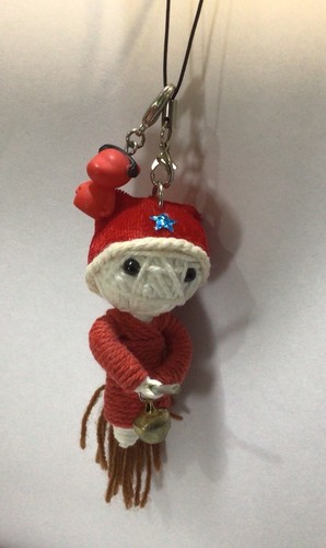 Voodoo string dolls - string,
