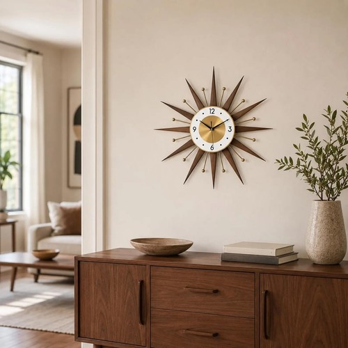 Mid century sunburst wall - mid,