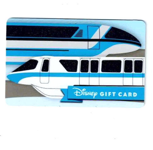Disney gift card monorail - disney,