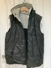 Men’s Black Quilted Hooded