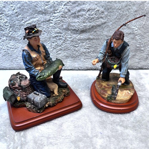 Gone fishin character - gone,
