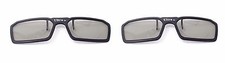 New 2 Pairs of Clip On 3D