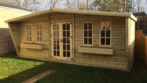 20x10 wooden garden - garden, timber