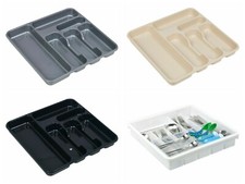 Plastic kitchen cutlery - cutlery, tray