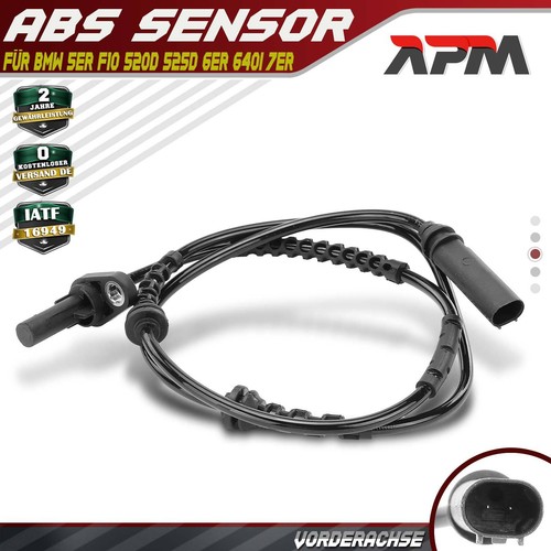 Front wheel speed abs sensor - wheel,