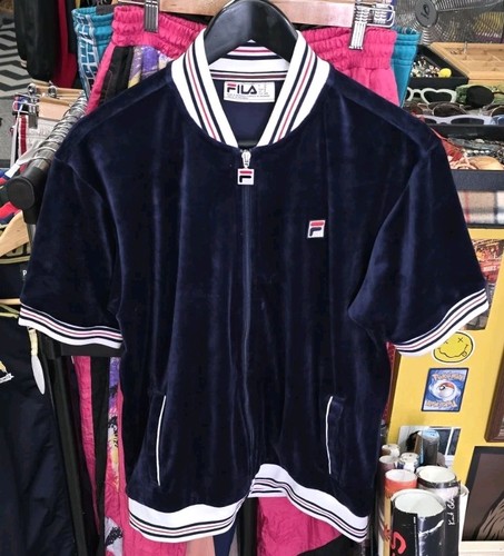 Fila velour short sleeve track - velour,