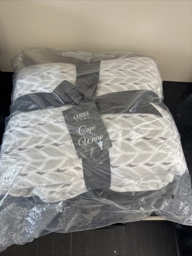 Cozee home cape wrap grey - cozee,
