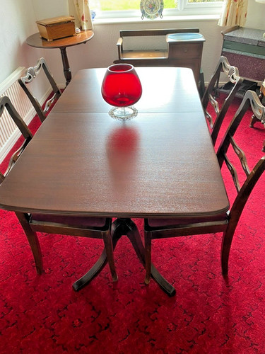 1960s mahogany extending - 1960s,