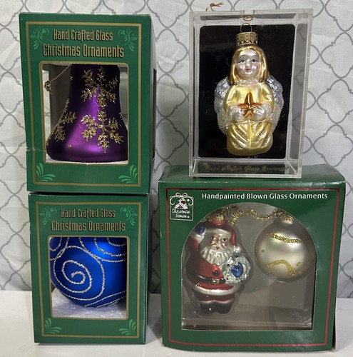 Vintage glass ornament - vintage, lot