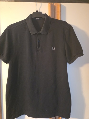Fred perry black polo - fred,