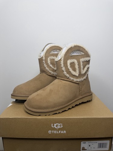 Ugg telfar logo mini brown - ugg,