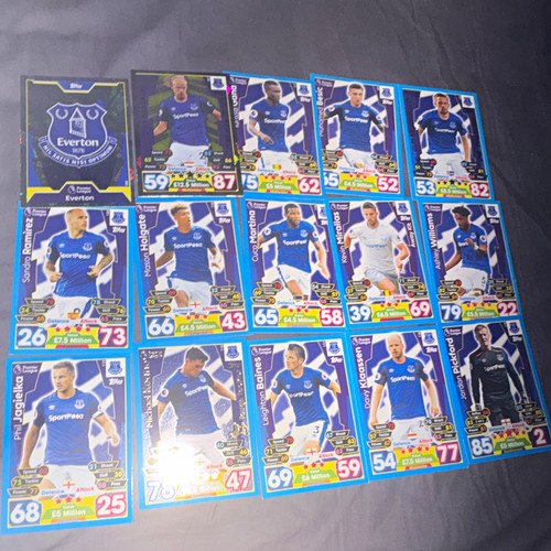 Topps premier league 2017 - league, 2017-18