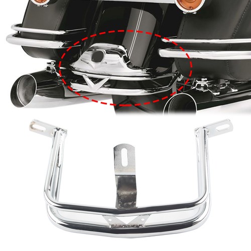 Chrome rear fender rail trim - rear,