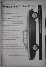 1961 Bristol 407 Original