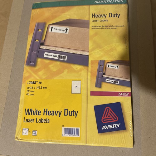 Avery heavy duty label durable - avery,