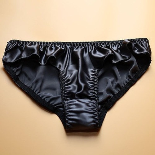 Womens 100 silk frilly - womens, 100%