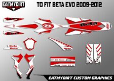 FOR BETA EVO 2009-2012 CUSTOM GRAPHICS KIT TRIALS DECALS STICKERS MX MOTOCROSS