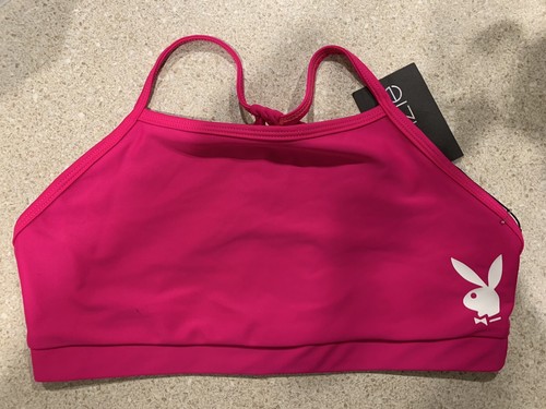 Playboy sports bra hot pink - playboy,