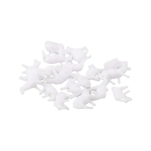 Painted sheep models - painted,