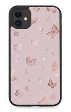 Rose Gold Butterflys Rubber