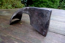 Antique carving carpenter adze, logo, very rare, beautiful tool, collector