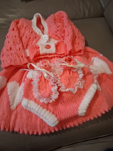 Handknitted baby sets - baby,