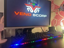 Full Gaming PC Set-Up Desk