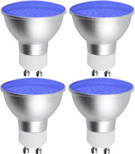 GU10 Blue LED Spotlight Bulbs