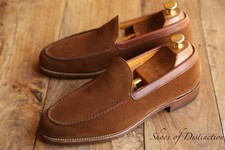 Russell & Bromley Brown Suede