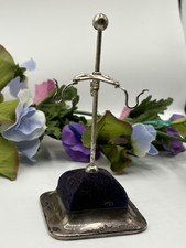 Art Deco Silver plated Hat Pin