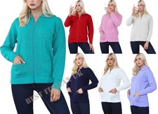 Ladies Women's Winter Zip