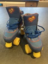 Rio Roller Blueberry Retro Skates Quad Wheels, UK Size 6, Multicolored