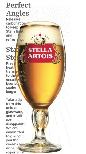Stella artois chalice - artois,