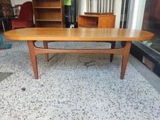 Vintage Mid-century G-Plan Fresco Teak / Teak Veneer Coffee table 1960s