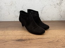 Gabor black suede ankle - gabor, boots