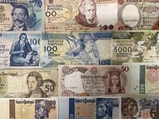 PORTUGUESE ESCUDOS BANKNOTES -