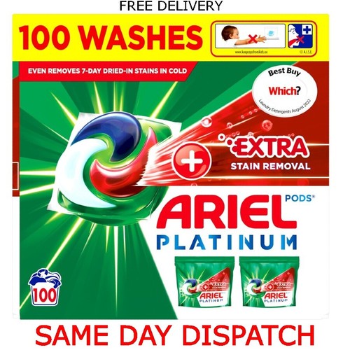 Ariel platinum washing pods - ariel,