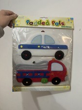 POLICE CAR FIRE ENGINE WALL