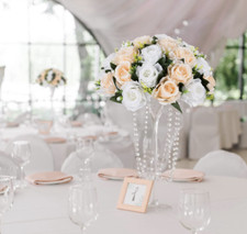 BLOSMON Fake Flower Ball Table