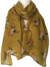 Robin Scarf Mustard Yellow