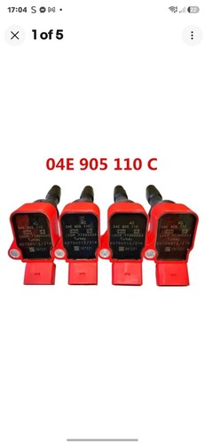 Red ignition coil pack - red,
