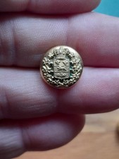 Antique livery button QVC