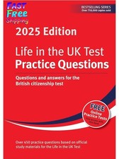 Life in the UK Test  2025 Questions and answers for the British citizenship test